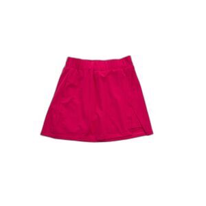 Skort Hot Pink Front Slit Media Pocket Activewear Size Small